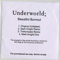Underworld (GBR) - Beautiful Burnout (Single)
