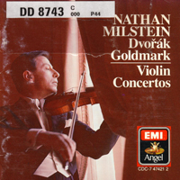 Nathan Milstein - Dvorak, Goldmark Violin Concertos