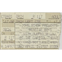 Beastie Boys - 1987.04.01 -  Passaic New Jersey