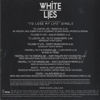 White Lies - To Lose My Life (Promo)