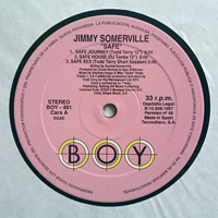 Jimmy Somerville - Safe [12'' Single]