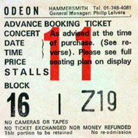 Motorhead - 1984.06.28 - Odeon, Hammersmith