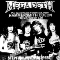Megadeth - Live At Hammersmith Odeon, London, UK