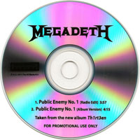 Megadeth - Public Enemy No1 (Radio Promo Single)