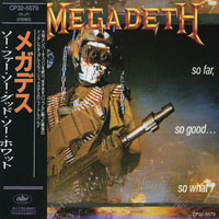 Megadeth - So Far, So Good... So What! (Japan Edition)