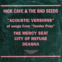 Nick Cave - Acoustic Versions of Songs from 