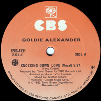 Goldie Alexander - Knocking Down Love (12'' Single)