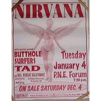 Nirvana (USA) - Pacific National Exhibition Forum (Vancouver, BC, Canada 01-04-94)