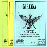 Nirvana (USA) - AT&T Amphitheater at Bayfront Park (Miami, FL 11-27-93)