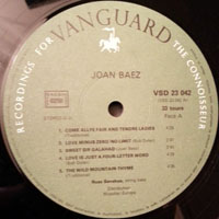 Joan Baez - Joan Baez (3 LP Box-Set) [LP 1]