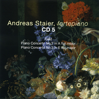 Andreas Staier - Concertos & Solo Works for Fortepiano (5 CD Box-set) [CD 5: Field]