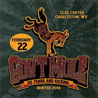 Gov't Mule - 2014.02.22 - Live in Clay Center for the Arts & Sciences, Charleston, WV, USA (CD 1)
