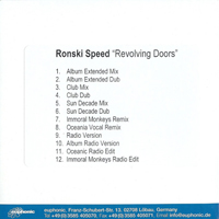 Ronski Speed - Revolving Doors