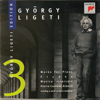 Pierre-Laurent Aimard - Ligeti Edition 3: Works For Piano