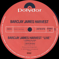 Barclay James Harvest - BJH  Live (LP 1)