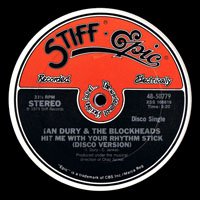 Ian Dury & The Blockheads - Hit Me With Your Rhythm Stick (12'' Single) [US Edition]