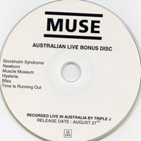 Muse - Absolution (Australian Live Bonus CD)