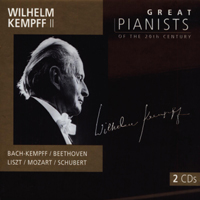 Wilhelm Kempff - Great Pianists Of The 20Th Century (Wilhelm Kempff II) (CD 2)