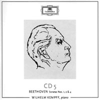 Wilhelm Kempff - The Solo Repertoire (CD 05: Beethoven - Sonatas Nos. 1, 2, 4)