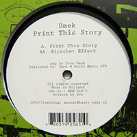 DJ Umek - Print This Story (EP)