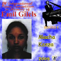 Gilels's Competition (CD Series) - IV Gilels's Competition Round I: Macha Kanza (N 6)