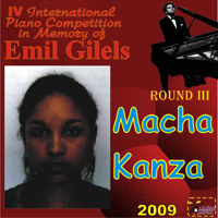Gilels's Competition (CD Series) - IV Gilels's Competition Round III: Macha Kanza (N 6)
