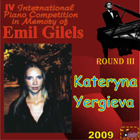 Gilels's Competition (CD Series) - IV Gilels's Competition Round III:   (N 31)
