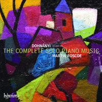 Martin Roscoe - Dohnanyi: The Complete Solo Piano Music, Vol. 1