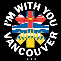 Red Hot Chili Peppers - I'm with You Tour 2012.11.17  Vancouver, BC