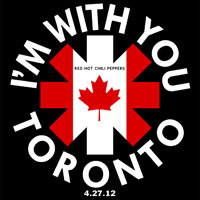 Red Hot Chili Peppers - I'm with You Tour 2012.04.27 Toronto, CA