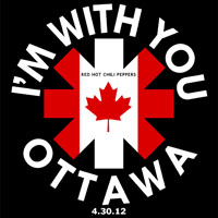 Red Hot Chili Peppers - I'm with You Tour 2012.04.30 Ottawa, CA
