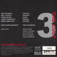 Cult - 2006.03.04  House Of Blues, San Diego, CA (CD 1)