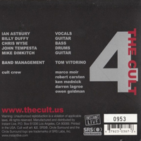 Cult - 2006.03.05  The Key Club, Morongo Cabazon, CA (CD 1)