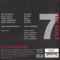 Cult - 2006.03.10  Ridgleas Theater, Fort Worth, TX (CD 1)