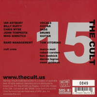 Cult - 2006.03.21  The Town Ballroom, Buffalo, NY (CD 1)