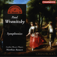 London Mozart Players - Paul Wranitzky: Symphonies