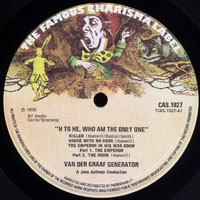 Van der Graaf Generator - H to He, Who am the Only One (LP)