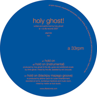 Holy Ghost - Hold On (Single)