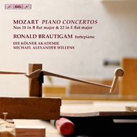 Ronald Brautigam - Mozart - Piano Concertos Nos. 18 & 22 (feat. Die Kolner Akademie, Michael Alexander Willens cond.)