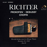 Sviatoslav Richter - RCA and Columbia Album Collection (CD 16:  Haydn, Chopin, Rachmaninoff, Ravel)