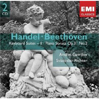 Sviatoslav Richter - Richter & Gavrilov plays Handel's Suites for Harpsichord vol. 2 (Split)
