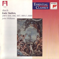 Williams, John (AUS) - J.S. Bach, Lute Works Vol. 1