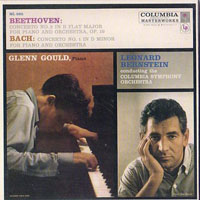 Glenn Gould - Complete Original Jacket Collection, Vol. 03 (Beethoven - Piano Concerto N 2, Bach - Keyboard Concerto N 1)