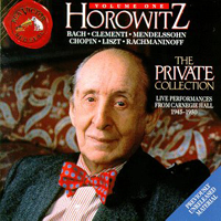 Vladimir Horowitzz - Horowitz: The Private Collection Vol. 1