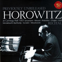 Vladimir Horowitzz - The Complete Original Jacket Collection (CD 67: Carnegie Hall, March 5, 1951)