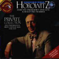 Vladimir Horowitzz - Private Collection  (CD 1)