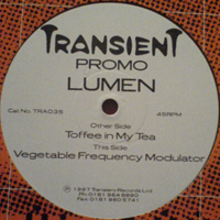 Lumen (GBR) - Toffee In My Teeth / Vegetable Frequency Modulator (Vinyl, 12