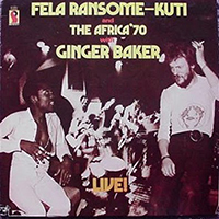 Fela Kuti - Live! (feat. The Africa '70 with Ginger Baker, LP)