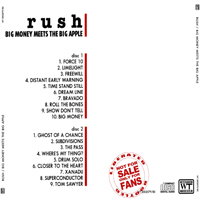 Rush - 1991.12.07 - Big Money Meets The Big Apple (Madison Square Gardens, New York, NY, USA: CD 2)