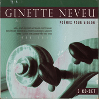 Ginette Neveu - Poemes Pour Violon (CD 3)